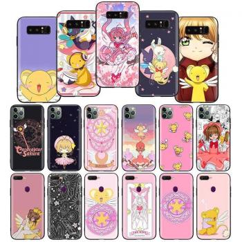 W-15 Card Captor Sakura Soft Black Case for iPhone 14