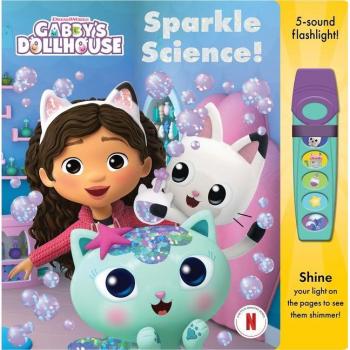 P I Kids Gabbys Dollhouse Sparkle Science Glow Flashlight