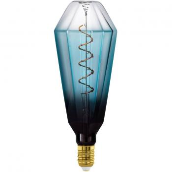 Dimmable 4W E27 LED Filament Bulb 2000K Blue T100