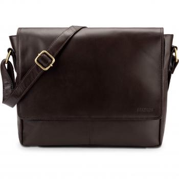 LEABAGS Gent Umhängetasche aus echtem Büffel-Leder im Vintage Look