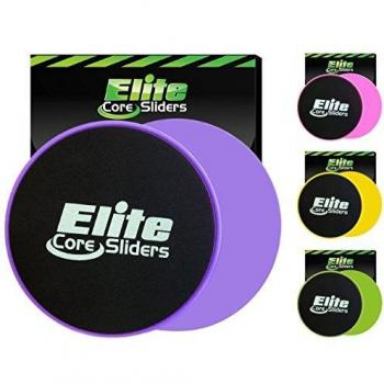 Elite Sportz Exercise Glide Pads – Core and Leg Workout