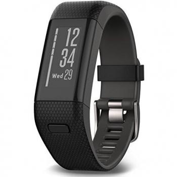 Garmin Vivosmart HR+ Monitoraggio Cardiaco GPS Nero XL