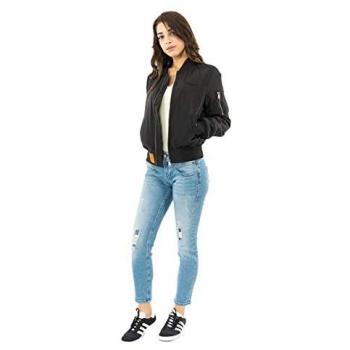 Premium Black Bomber XL – Female Edition