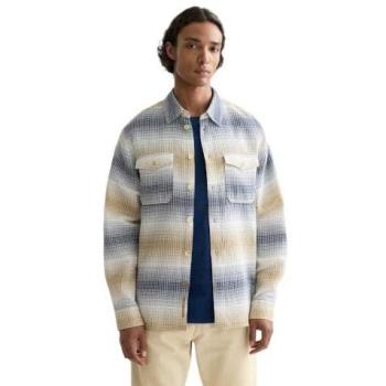 Scotch & Soda Seafoam Long Sleeve Stripe Shirt – Men’s M