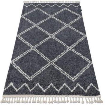 Grijs Marokkaans Tapijt 140x190
