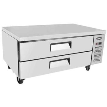 Soubassement Frigorifique Positif 2 Tiroirs L 1230-1536 mm Atosa
