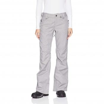 Pantalon de neige femme Volcom Species Stretch, Gris, Taille XS