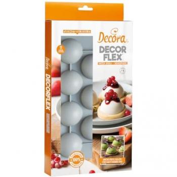 Stampo Silicone Antiaderente Mezza Sfera 11 Cavità