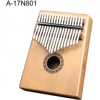 Houten 17-Toets Kalimba Duimpiano Muziekinstrument