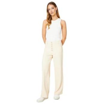 Oasis Button Front Patch Pocket Trouser