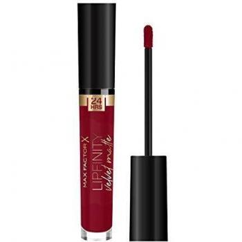 Max Factor Lipfinity Barra Labial Líquida Mate 090 Rojo Allure 4 ml