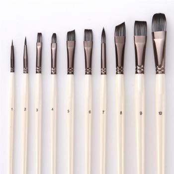 Nylon Hair Painting Brush Set