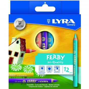 2 Crayons de couleur aquarellables 3 en 1