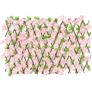 Malla de madera para jardín y decoración