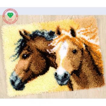 Horse Cross-Stitch Embroidery Thread Kit
