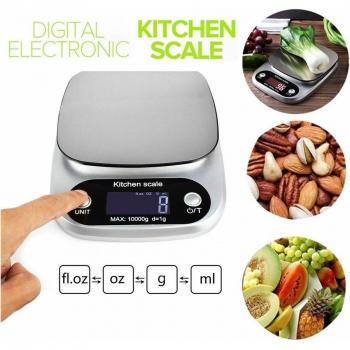 Scale Cuisine Maison 3/5/10kg avec Affichage LCD et Mesure Révolutionnaire