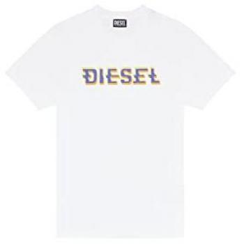 Diesel Men's Pixel Logo Cotton T-Shirt