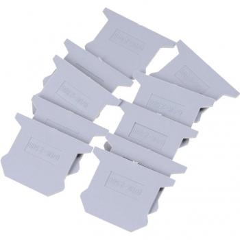 10pcs D-UK2.5 End Cap for Terminal Blocks