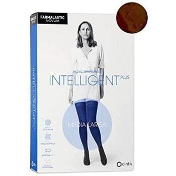 Farmalastic Novum Intelligent Plus Media Larga Compresión Normal Caviar T2, 1 Par