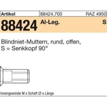 Blindniet-Muttern Seko M 10 Alu-Leg. 88424