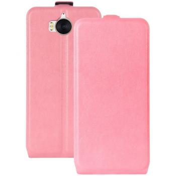 Funda de Cuero Inteligente para Huawei Y5 con Protección Magnética