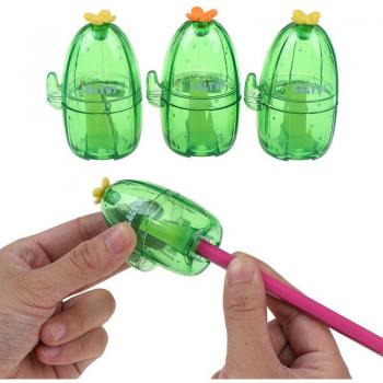 1 Piece Cactus Pencil Sharpener