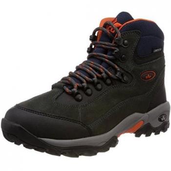 Lico Milan Trekkingstiefel für Herren, Anthrazit/Orange, 42 EU