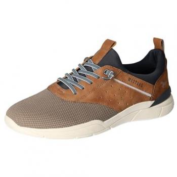 Mustang Slip-On Halbschuh Herren grau 42