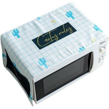 Cubierta antipolvo para microondas