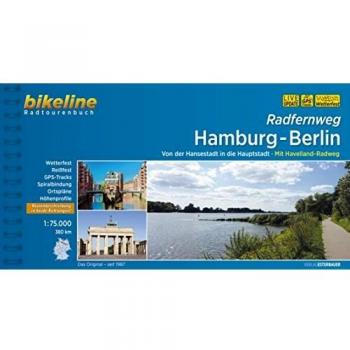 Esterbauer Hamburg-Berlin Radfernweg: Von Der Hansestadt In Die Hauptstadt. 380 Km. Radtourenbuch Und Karte 1 : 75 000; Wetterfest/reißfest; Gps-Tracks-Download
