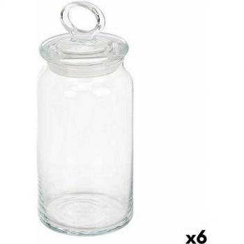 Tarro de Cocina Silicona y Vidrio 1,1 L