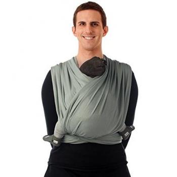 Babylonia Babytrage ab Geburt BB‑Slen (Grau‑Lila)