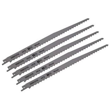 Sealey SRBR1217K Reciprocating Saw Blade Pruning & Coarse Wood 300mm 3tpi Pack of 5