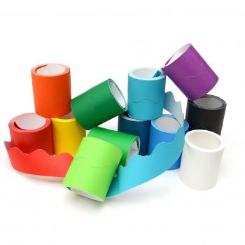 Fadeless Card Border Rolls Assortment Pack 12 Rolls