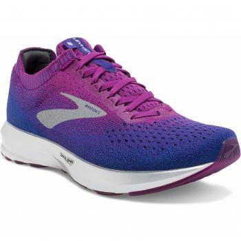 Brooks Levitate 2, Sneakers de Course Femme, Multicolore (Aster/Purple/Blue 520), 43 EU