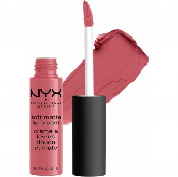 NYX Lippenstift, Soft Matte Lip Cream, Langanhaltend, Farbton: Cannes