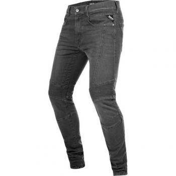 Jeans Replay Swing da moto Grigio 34