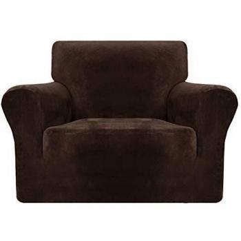 MAXIJIN Housse de Chaise en Velours 1 Place