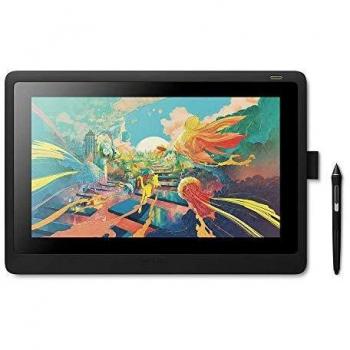 Cintiq 16, tablette graphique noire avec 5080 dpi et une surface active de 344,16 x 193,59 mm