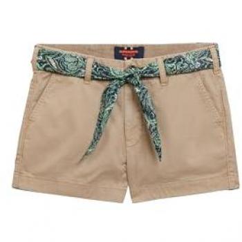 Pantaloni Short Superdry Chino Classic Stonewash Taupe