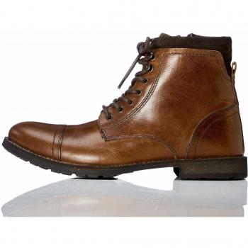 Find. Stivali da Moto Uomo, Marrone (Casual Tan), 47 EU
