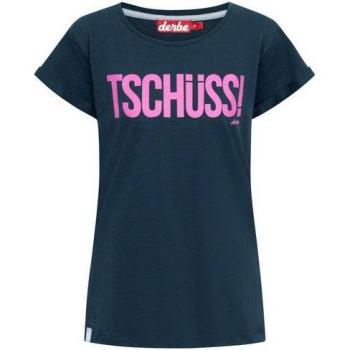 Derbe Basic T-Shirt Tschüss für Damen