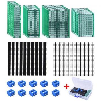 30 Pcs Double Sided PCB Prototype Board Set