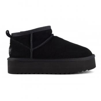 Yéwpla 01: Plateforme Suede Noire HC, Colors Of California
