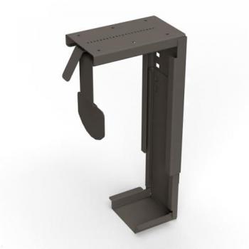 Tavolino Supporto PC TecLines TPH001B 80‑220 mm – Colore Nero