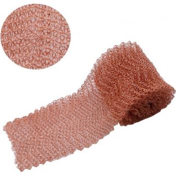 Malla Cuadrada de Cobre 100mm x 10m – Columna de Destilación