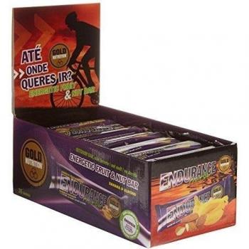 GoldNutrition Endurance Fruit Bar Suplemento Deportivo Sabor Plátano y Almendra