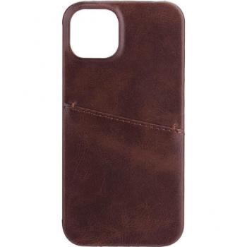 ONSALA iPhone 13 Hülle Braun mit Kartenfach