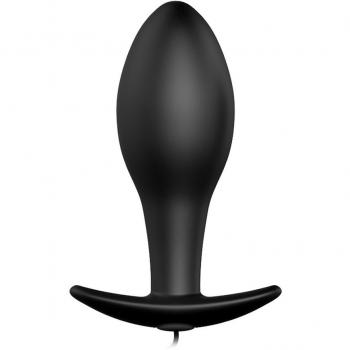 Plug anal vibrant avec télécommande et 10 niveaux d'intensité variable