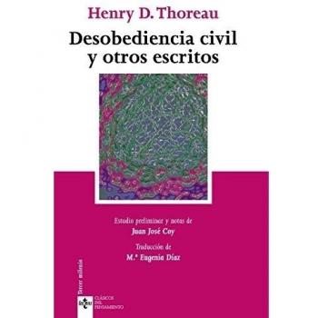 Desobediencia civil y otros escritos (Tapa blanda con solapas).